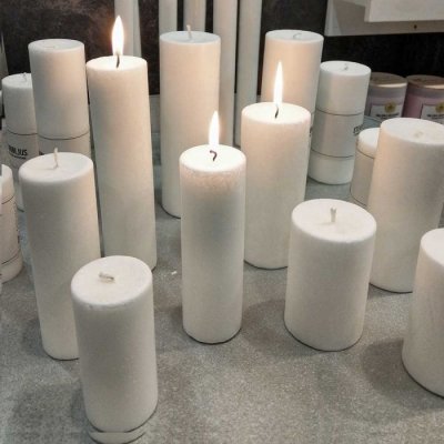 Zoom bild av Blockljus